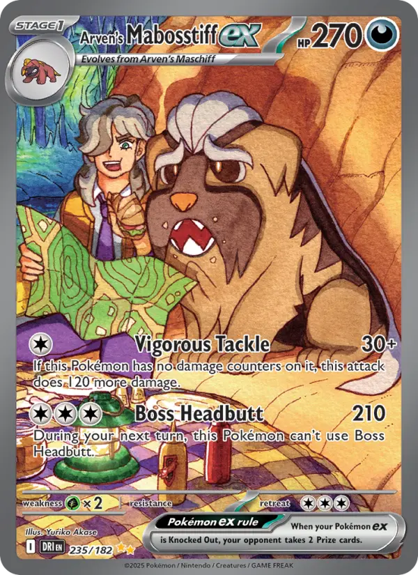 Arven's Mabosstiff ex, Destined Rivals 235