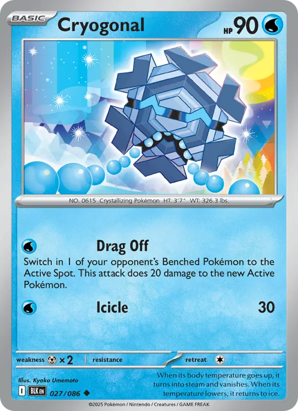 Cryogonal, Black Bolt 027