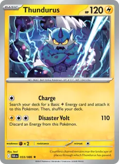 Thundurus, Black Bolt 033