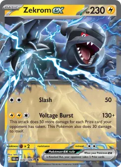 Zekrom ex, Black Bolt 034