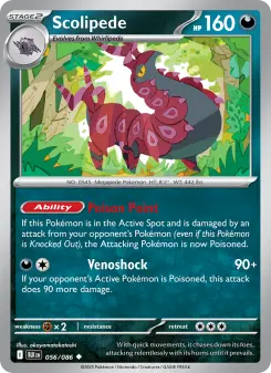 Scolipede, Black Bolt 056