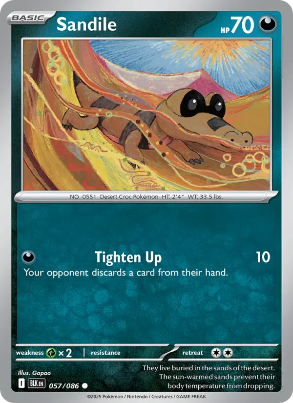 Sandile, Black Bolt 057