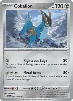 Cobalion, Black Bolt 066