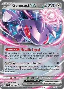 Genesect ex, Black Bolt 067