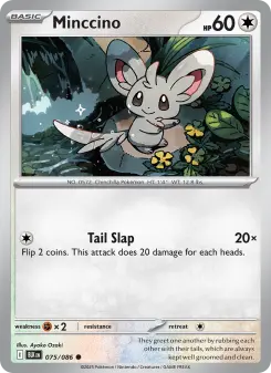 Minccino, Black Bolt 075