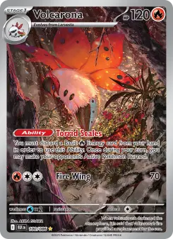 Volcarona, Black Bolt 100