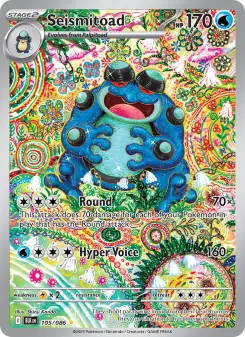 Seismitoad, Black Bolt 105