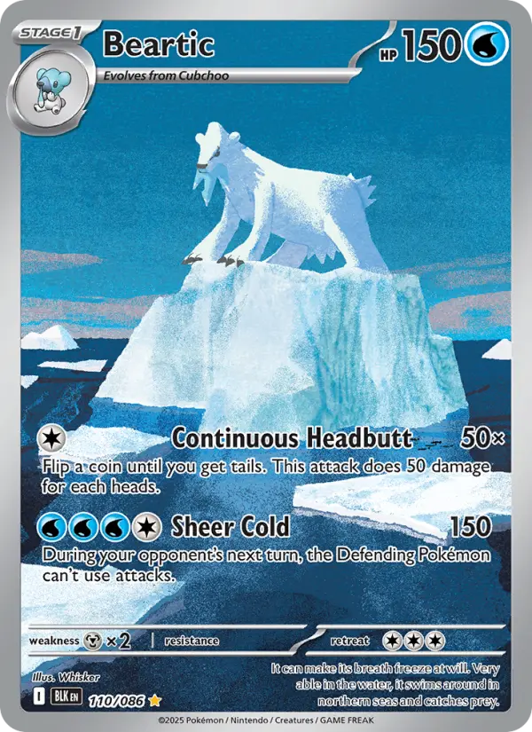 Beartic, Black Bolt 110