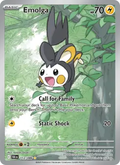 Emolga, Black Bolt 112
