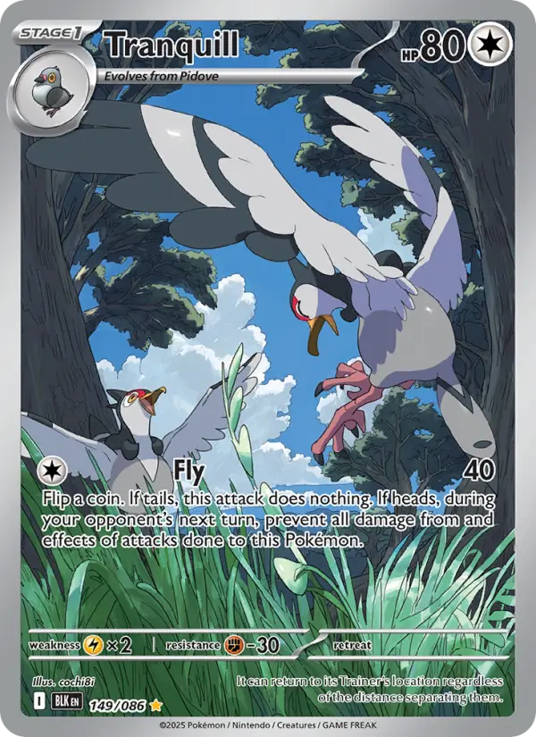 Tranquill, Black Bolt 149