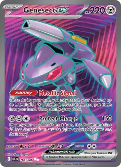 Genesect ex, Black Bolt 161