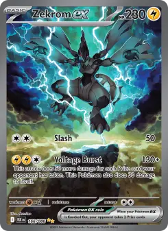 Zekrom ex, Black Bolt 166