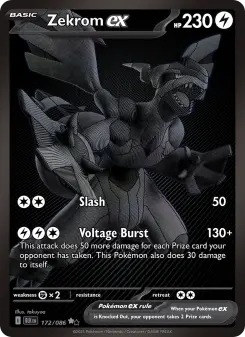 Zekrom ex, Black Bolt 172