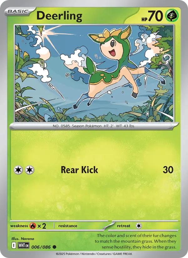 Deerling, White Flare 006
