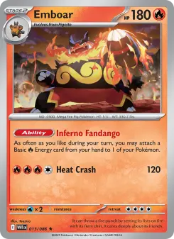 Emboar, White Flare 013