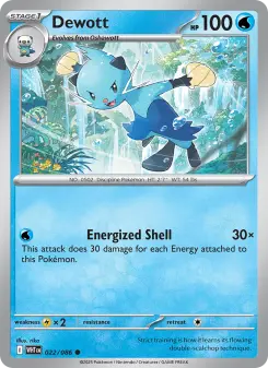 Dewott, White Flare 022