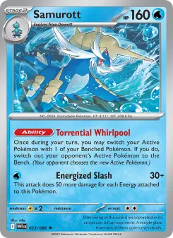 Samurott, White Flare 023