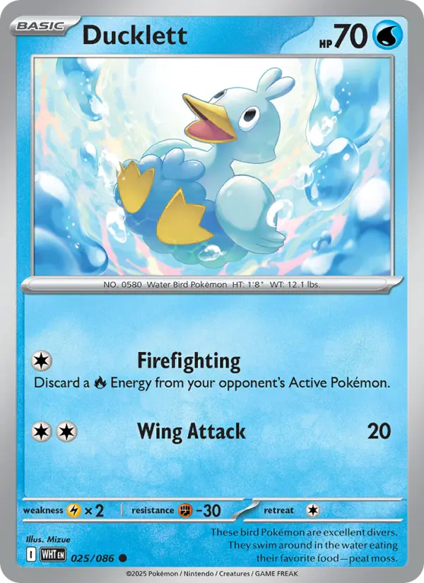 Ducklett, White Flare 025