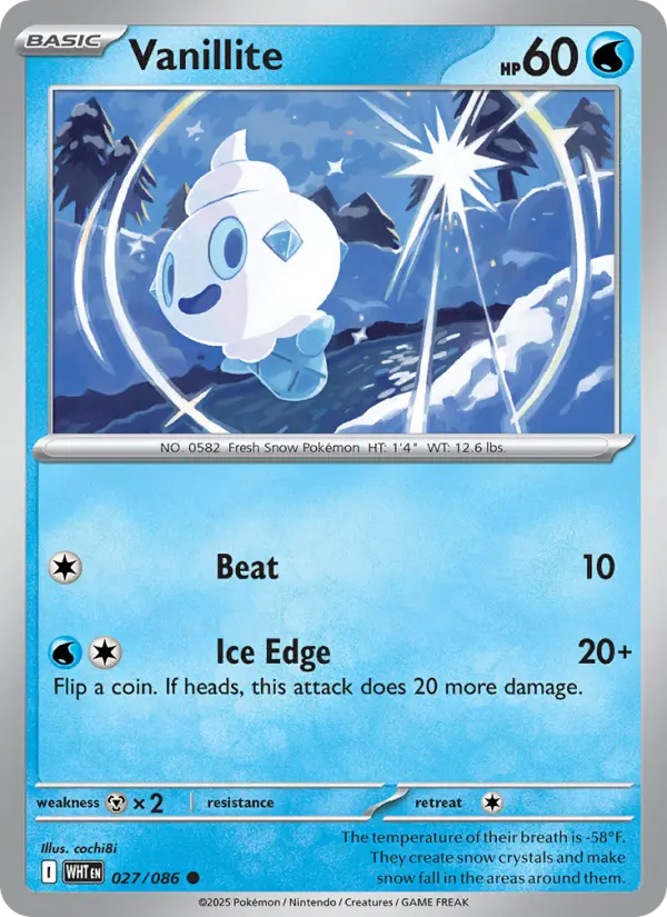 Vanillite, White Flare 027