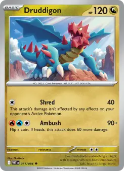 Druddigon, White Flare 071