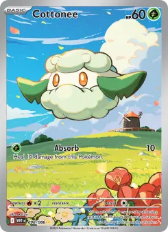 Cottonee, White Flare 090