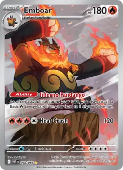 Emboar, White Flare 098