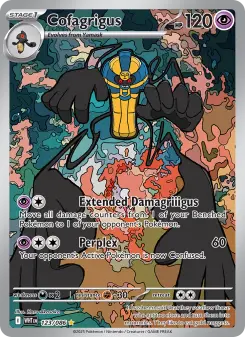 Cofagrigus, White Flare 123
