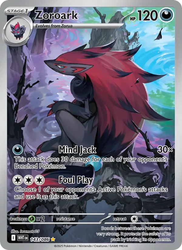 Zoroark, White Flare 143