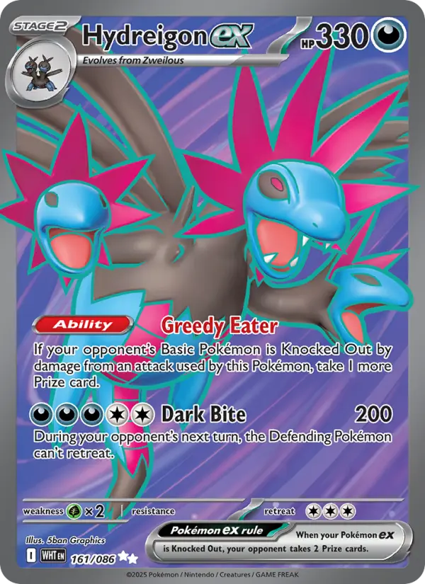 Hydreigon ex, White Flare 161