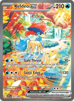 Keldeo ex, White Flare 167
