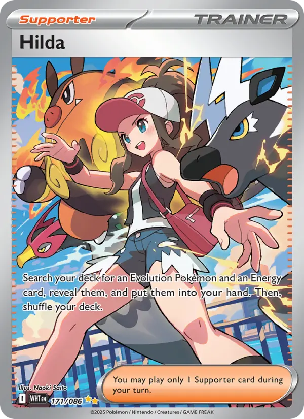 Hilda, White Flare 171