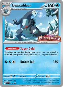 Baxcalibur, SVP Black Star Promos 019