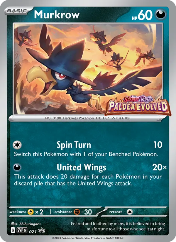 Murkrow, SVP Black Star Promos 021