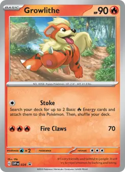 Growlithe, SVP Black Star Promos 024
