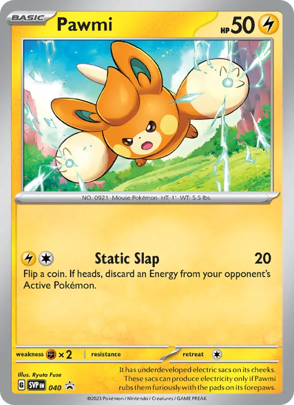 Pawmi, SVP Black Star Promos 040