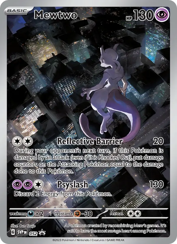 Mewtwo, SVP Black Star Promos 052