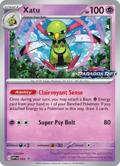 Xatu, SVP Black Star Promos 059