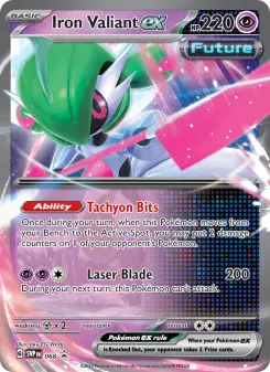 Iron Valiant ex, SVP Black Star Promos 068