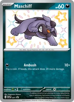 Maschiff, SVP Black Star Promos 071