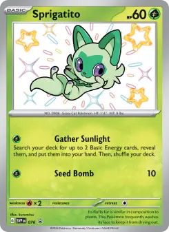 Sprigatito, SVP Black Star Promos 076