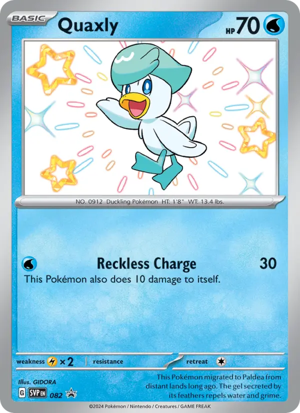 Quaxly, SVP Black Star Promos 082