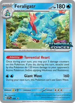 Feraligatr, SVP Black Star Promos 089