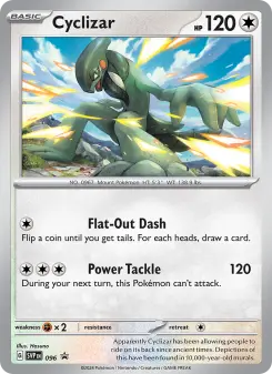 Cyclizar, SVP Black Star Promos 096