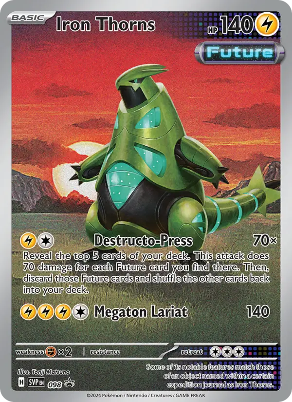 Iron Thorns, SVP Black Star Promos 098