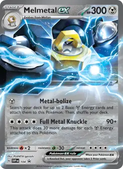 Melmetal ex, SVP Black Star Promos 104