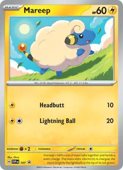 Mareep, SVP Black Star Promos 107