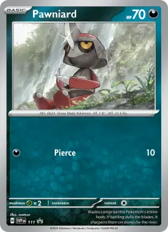 Pawniard, SVP Black Star Promos 111