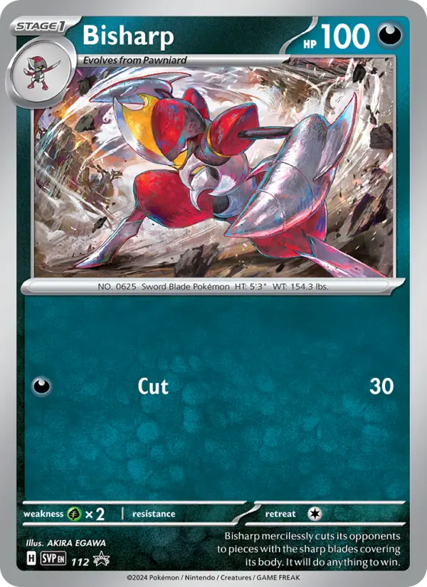 Bisharp, SVP Black Star Promos 112