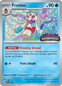 Froslass, SVP Black Star Promos 117