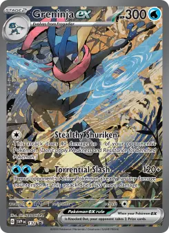 Greninja ex, SVP Black Star Promos 132
